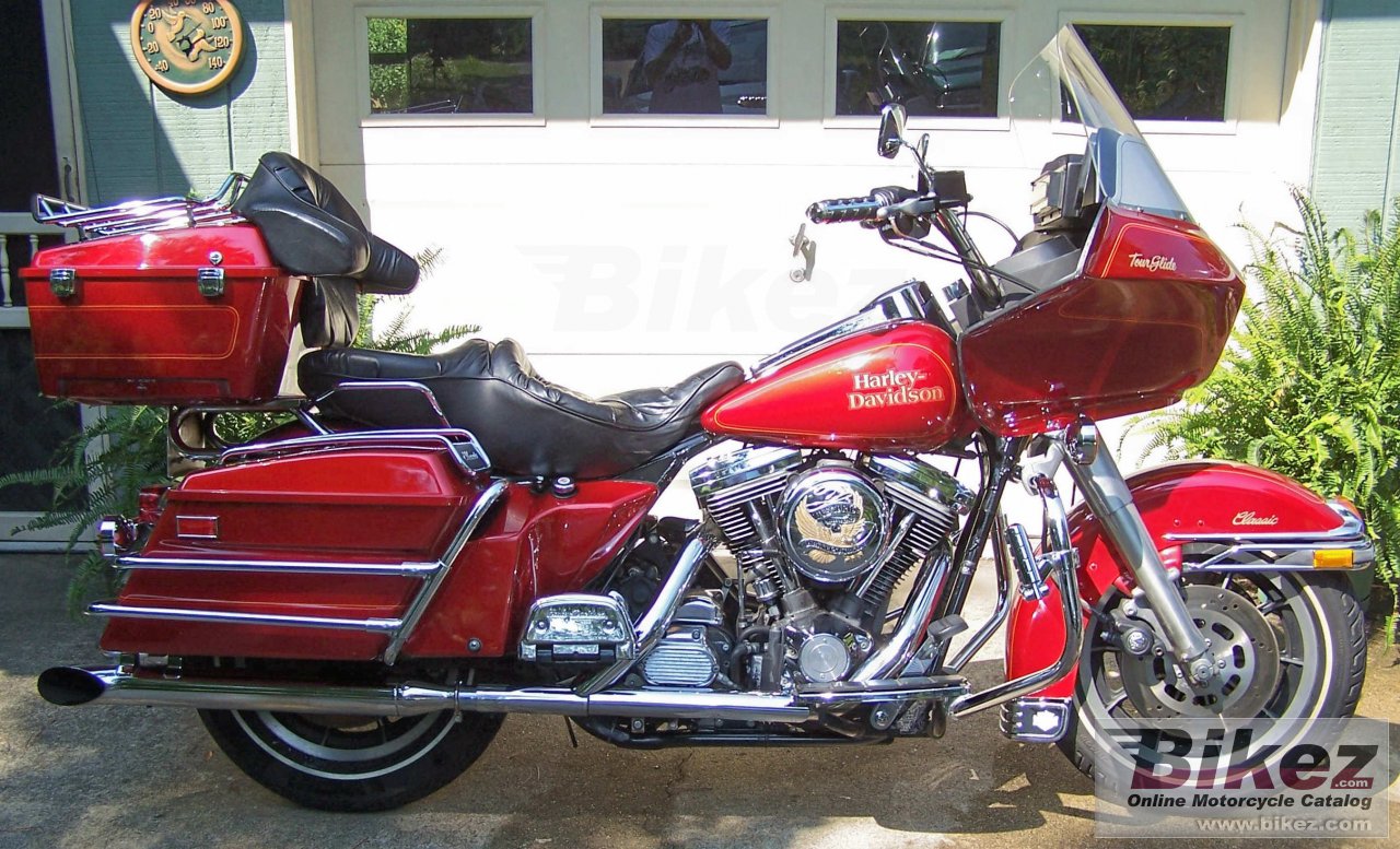 Big Mike Dowdy fltc 1340 tour glide classic picture and wallpaper from Bikez.com